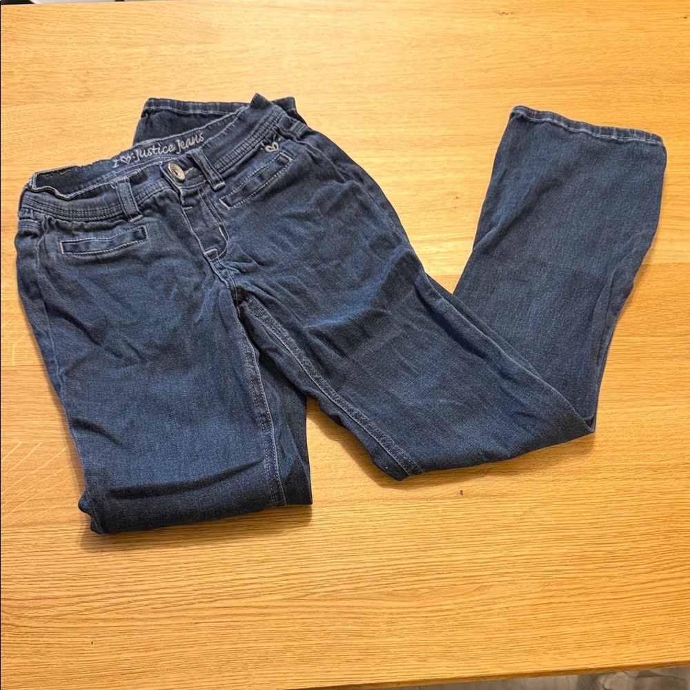 Justice Dark Blue Women's Boot Cut Jeans